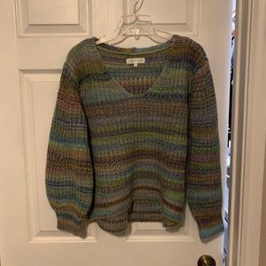 Lou & Grey Rainbow Stripe Sweater
